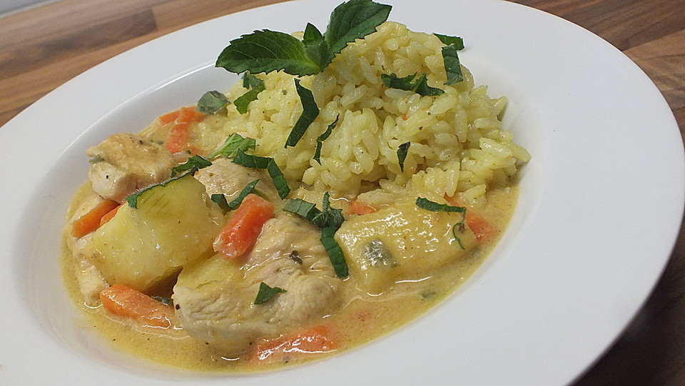 Hähnchen in Kokos-Erdnuss-Sauce von Vanuschka | Chefkoch.de