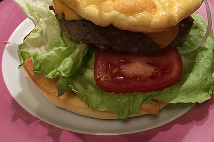 Low Carb Burgerbrötchen 'Oopsies' (Bild)