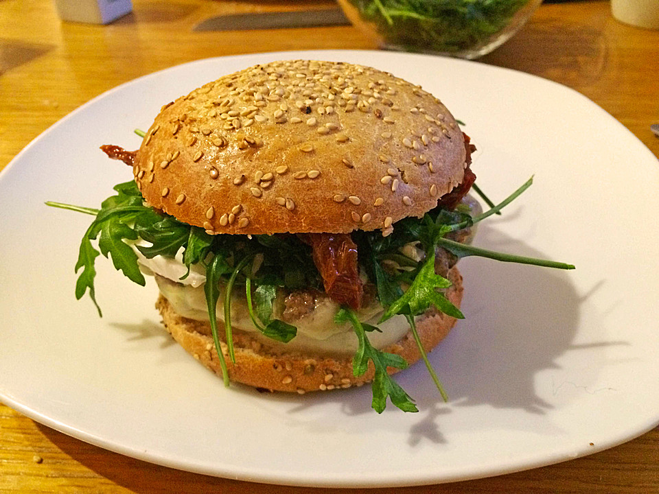 gesunde burger brötchen gesunde burger brötchen