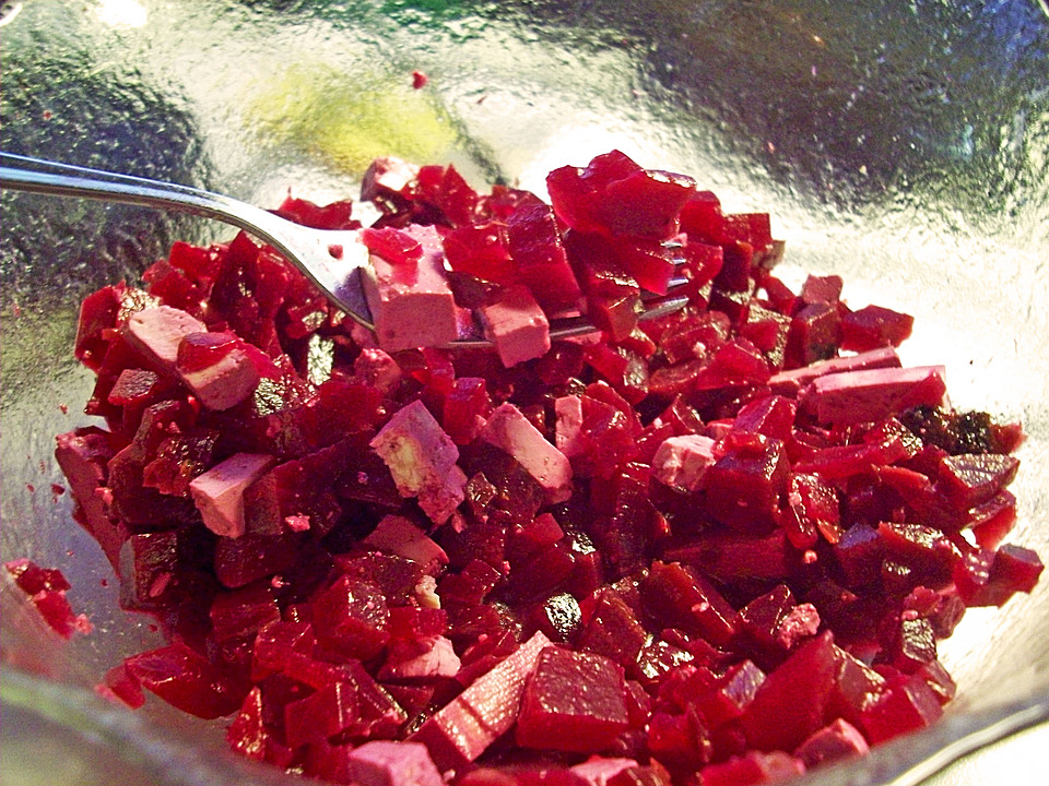 Rote Beete-Salat mit Tofu von Steffert | Chefkoch