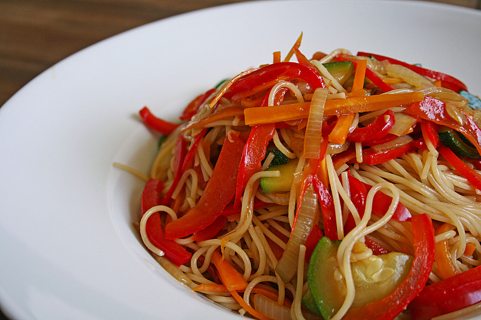 Chinesische Nudelpfanne von andi-lisa-kochen | Chefkoch