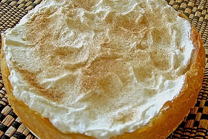 Apfelkuchen mit Zimt - Sahnehaube (Bild)