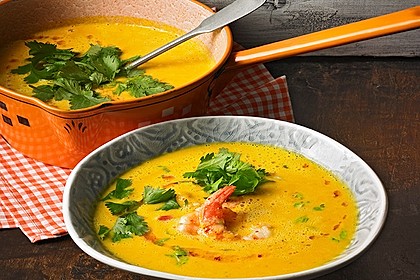 Kürbissuppe mit Ingwer und Kokosmilch von UlrikeM | Chefkoch Kürbissuppe mit Ingwer und Kokosmilch von UlrikeM | Chefkoch