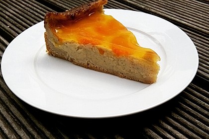Mandarinenkuchen mit Seidentofu (Bild)