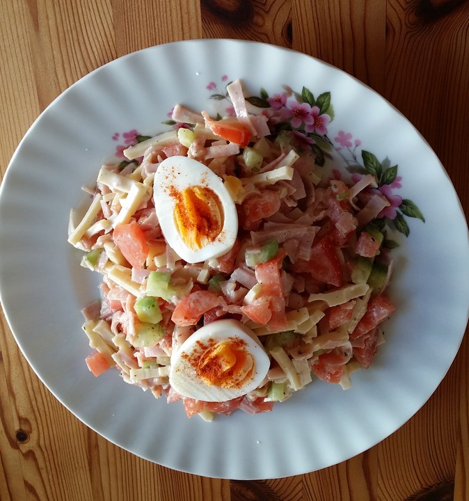 Wurst-Käse Salat von miaka-li | Chefkoch
