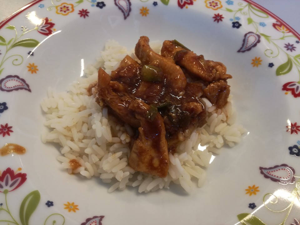 Glasiertes Huhn mit Hoisinsauce und Cashewkernen von Vader | Chefkoch