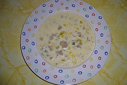 Käse - Lauch - Suppe (Bild)