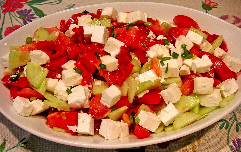 Griechischer Bauernsalat von celine2103 | Chefkoch