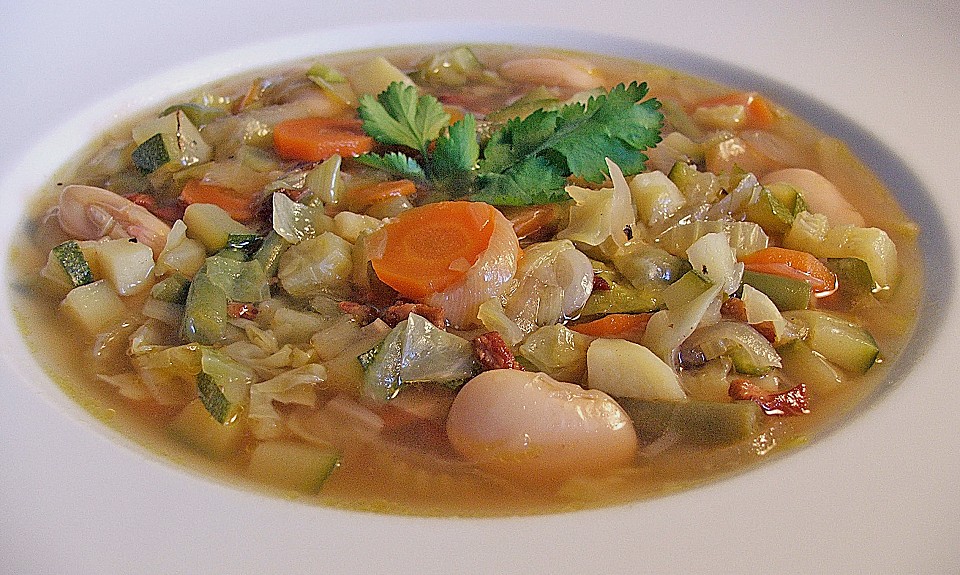 Italienische Minestrone - Ein gutes Rezept | Chefkoch