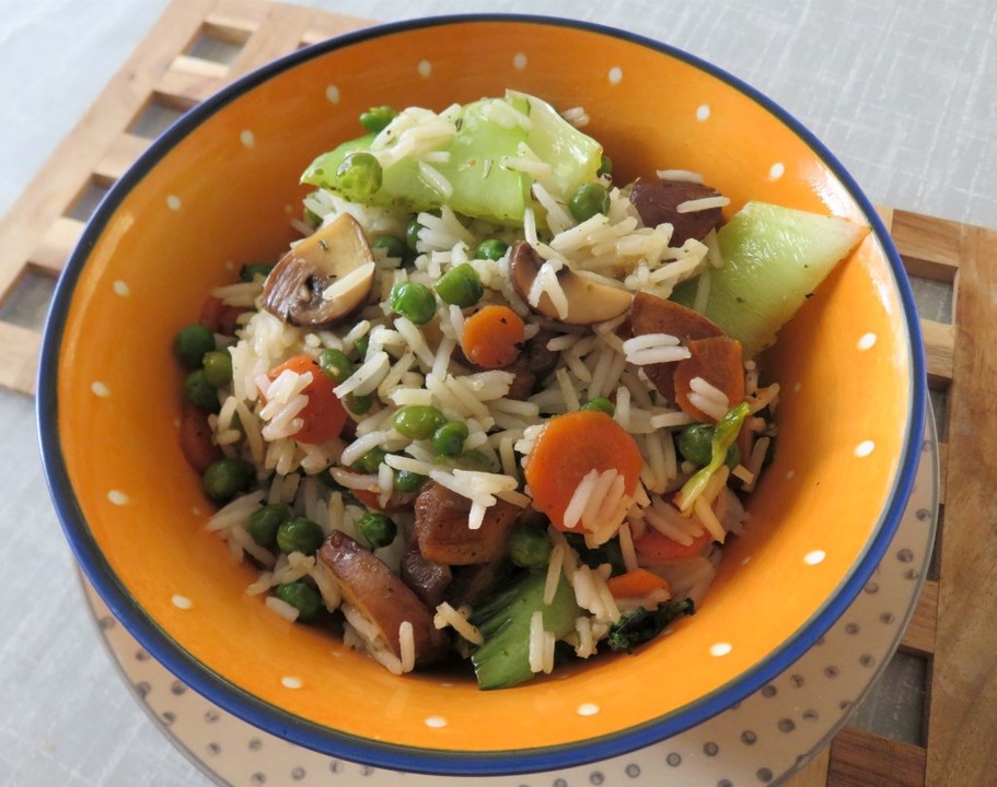 Vegetarische Gemüse-Reispfanne von grillmaster62 | Chefkoch