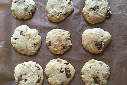 Nutella Chocolat-Chip-Cookies (Bild)