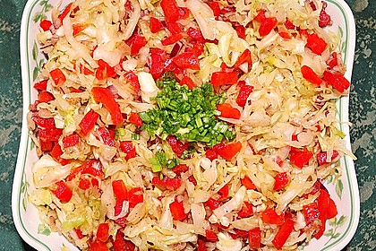 Spitzkohl-Paprika-Salat (Bild)