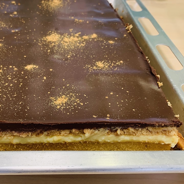 Schoko-Pudding-Kuchen vom Blech von Schiko1804 | Chefkoch