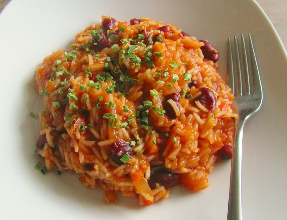 Reis mit Bohnen und Tomaten von BlackTalon | Chefkoch