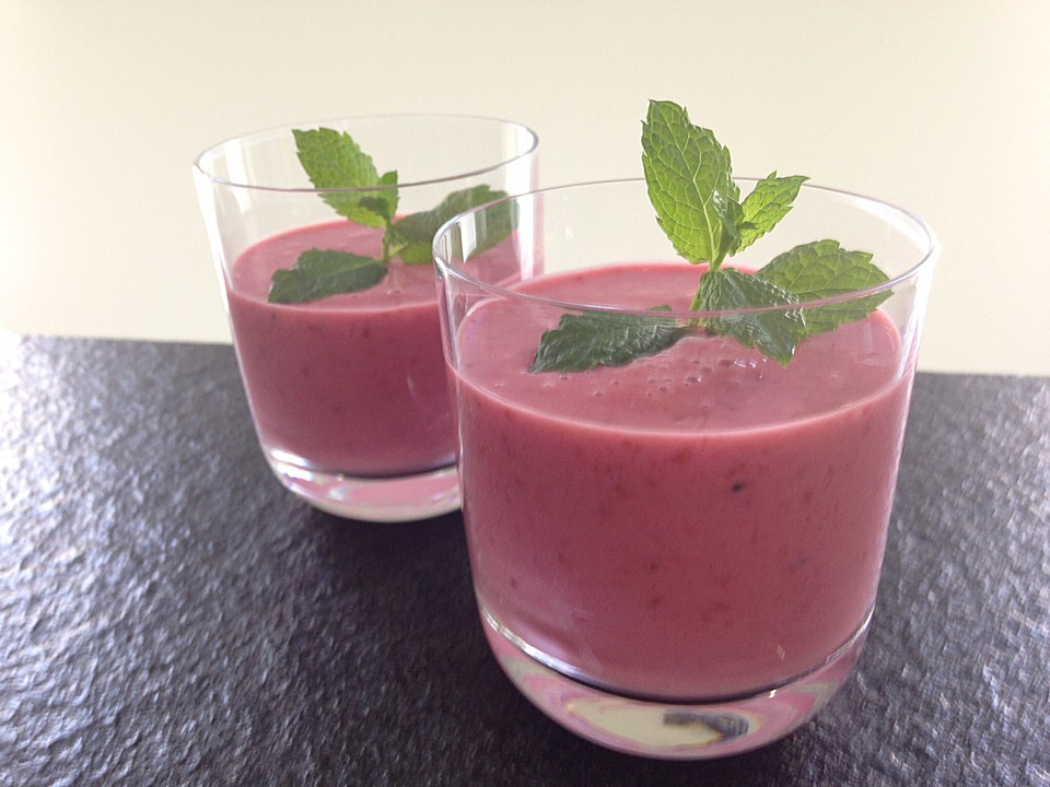 Himbeer-Bananen-Kiwi-Smoothie von Spirale | Chefkoch