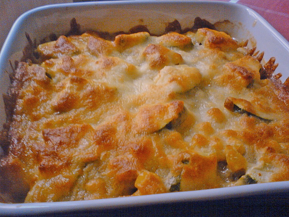 kartoffelgratin mit hackfleisch und sahne