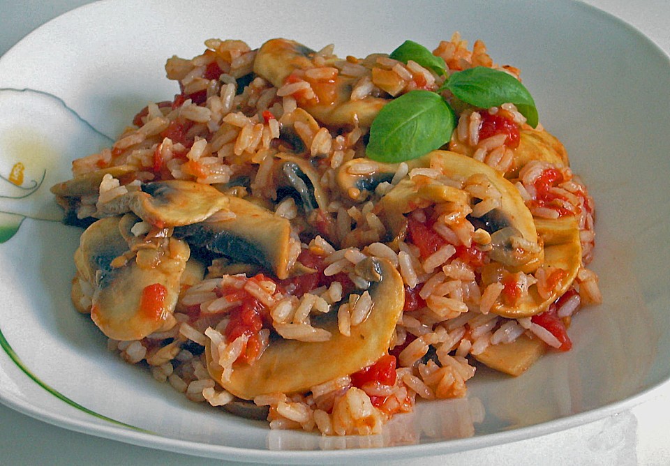 Reispfanne mit Tomaten und Pilzen von ne_biene | Chefkoch