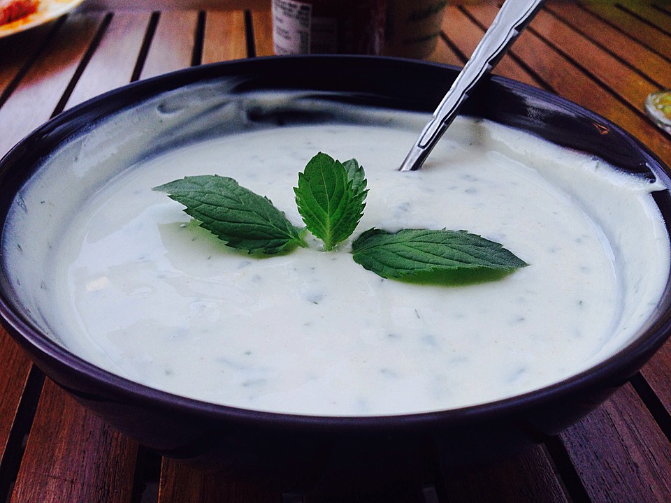 Indische Pfefferminz-Joghurt-Sauce von Anakin1177 | Chefkoch