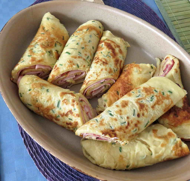 Schnittlauch-Schaum-Pfannkuchen von dieterfreundt | Chefkoch