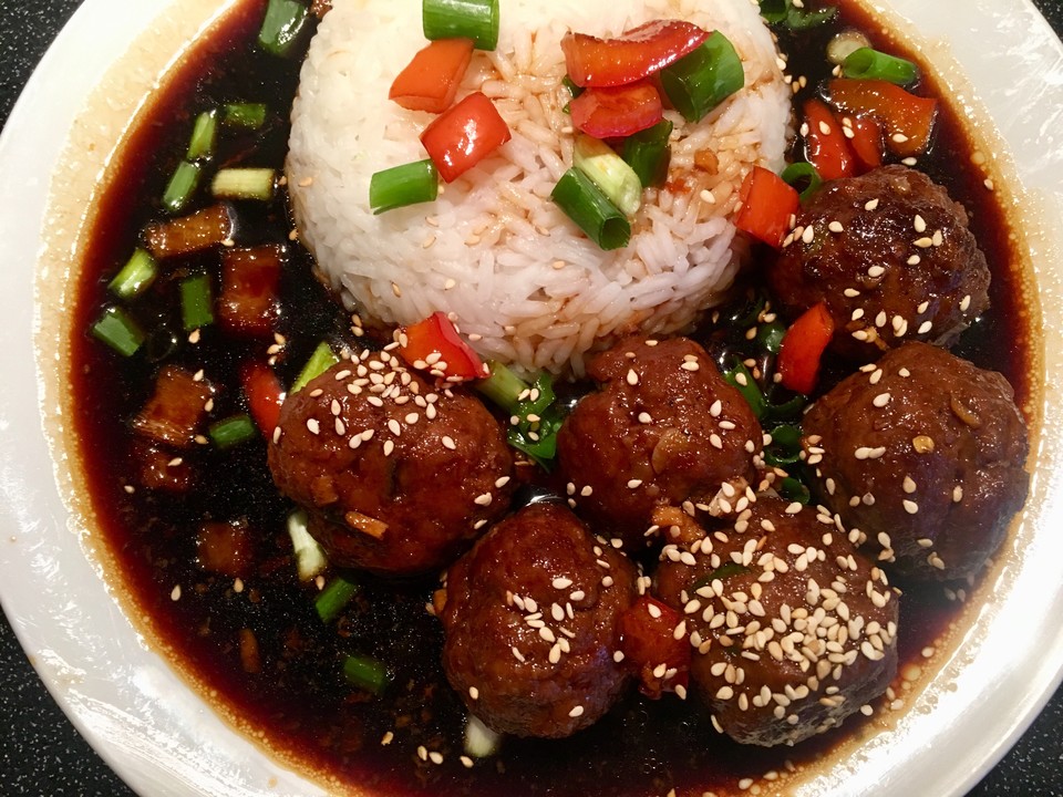 Teriyaki Fleischbällchen mit Teriyaki Soße von NatuerlichLecker | Chefkoch