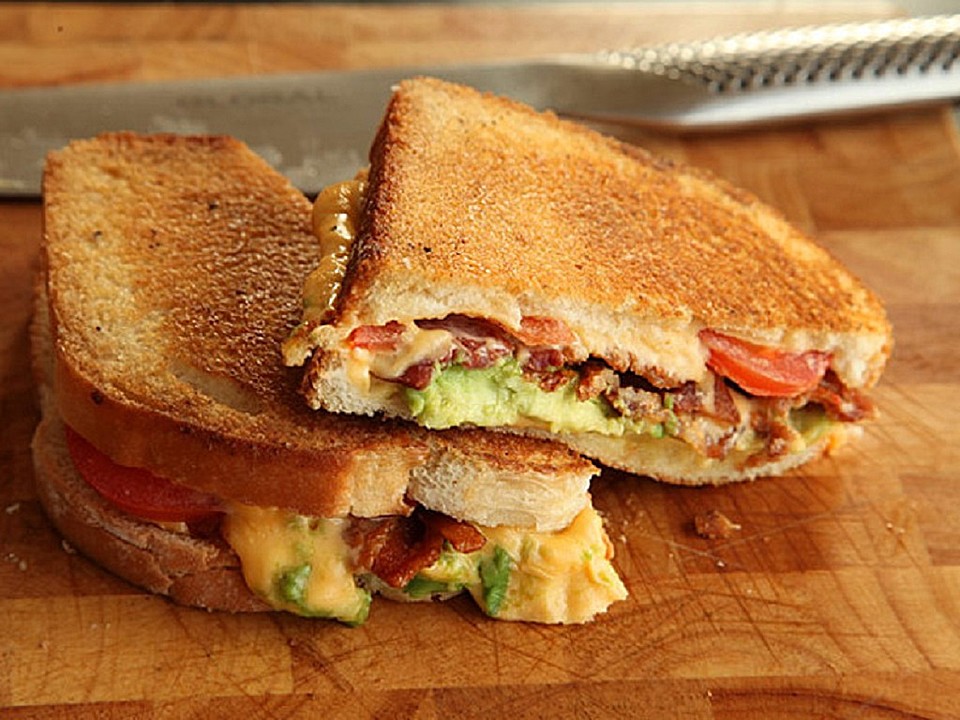 AvocadoBaconTomatenGrilledCheeseSandwich von andi_der_chefkoch