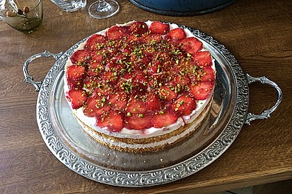 Erdbeer-Quark-Torte (Bild)
