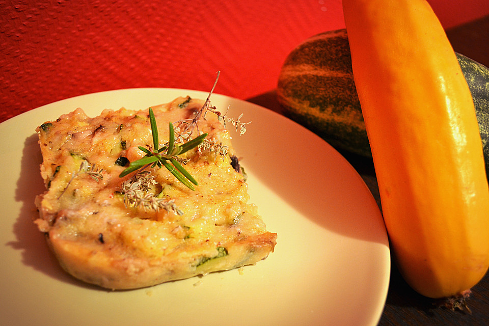 Polenta-Auflauf mit Pilzen und Zucchini von EstelleD | Chefkoch