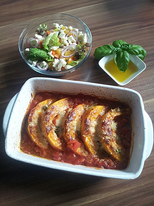 Ofen-Kürbis in Tomaten von Bobbelchen81 | Chefkoch