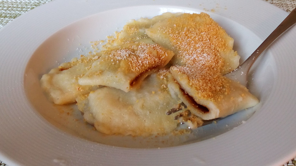 Powidltascherl aus Topfenteig von trexxa | Chefkoch