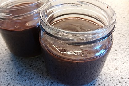 Cleaner leichter Schokoladenpudding (Bild)