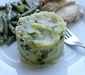 Grüne Bohnen-Kartoffelpüree (Bild)