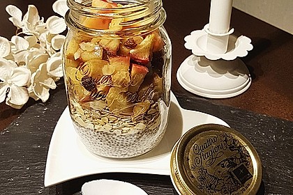 Bratapfel-Chia-Pudding (Bild)