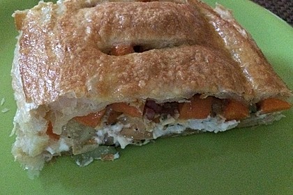 Zucchini-Feta-Strudel (Bild)
