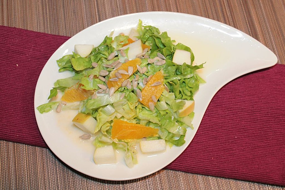 orangen dressing für salat