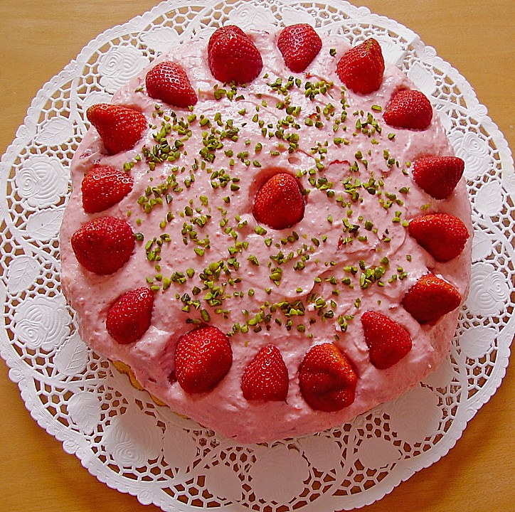 Erdbeer - Frischkäse - Torte - Ein beliebtes Rezept | Chefkoch