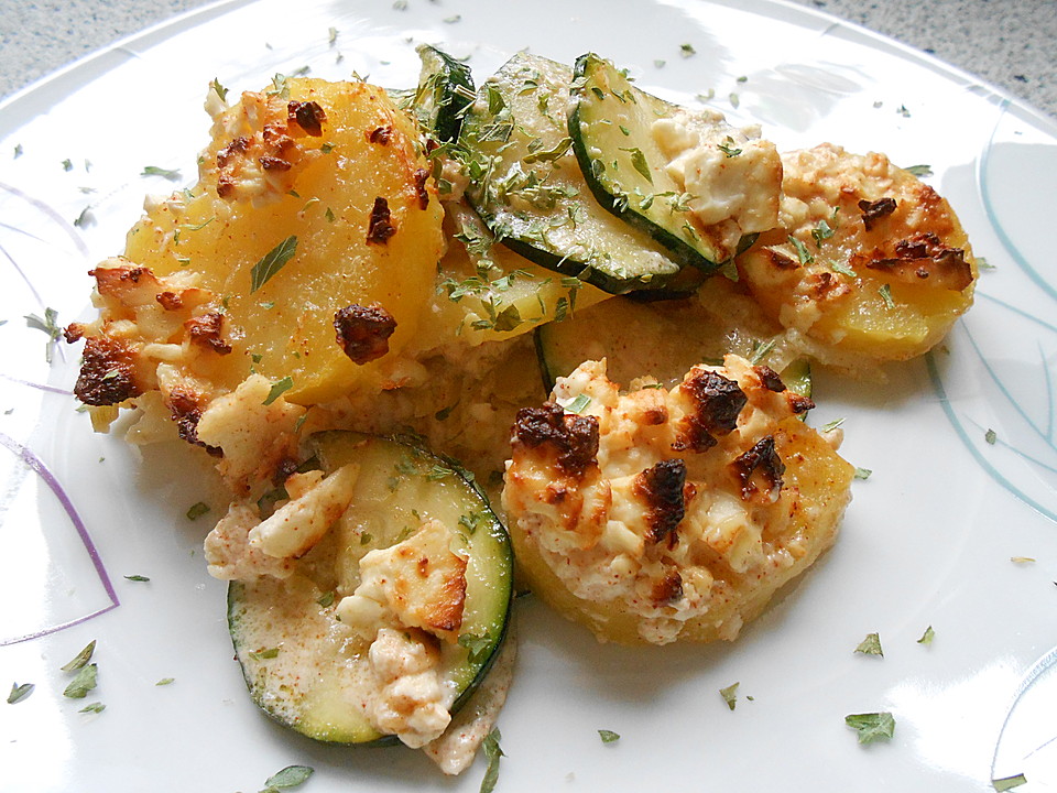 Kartoffel - Zucchini - Auflauf von hobbykoechin | Chefkoch