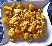 Curryhuhn mit Mango und Banane (Bild)