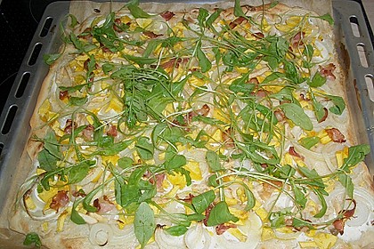 Kürbis-Zwiebelkuchen (Bild)