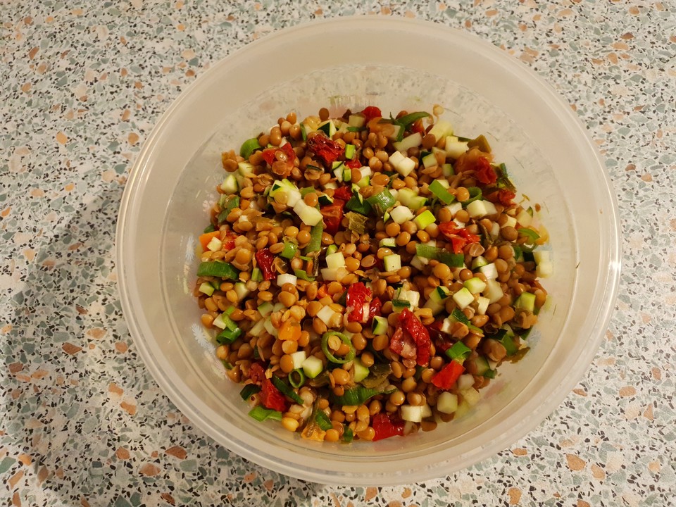 Linsensalat Mit Getrockneten Tomaten Von Pernille | Chefkoch