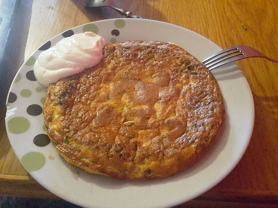 Omelette Mit Frühlingszwiebeln Und Pilzen Von Milchmädchen13 | Chefkoch