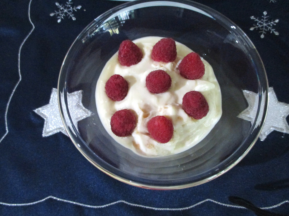 Quarkspeise mit Himbeeren von JanKoch25 | Chefkoch