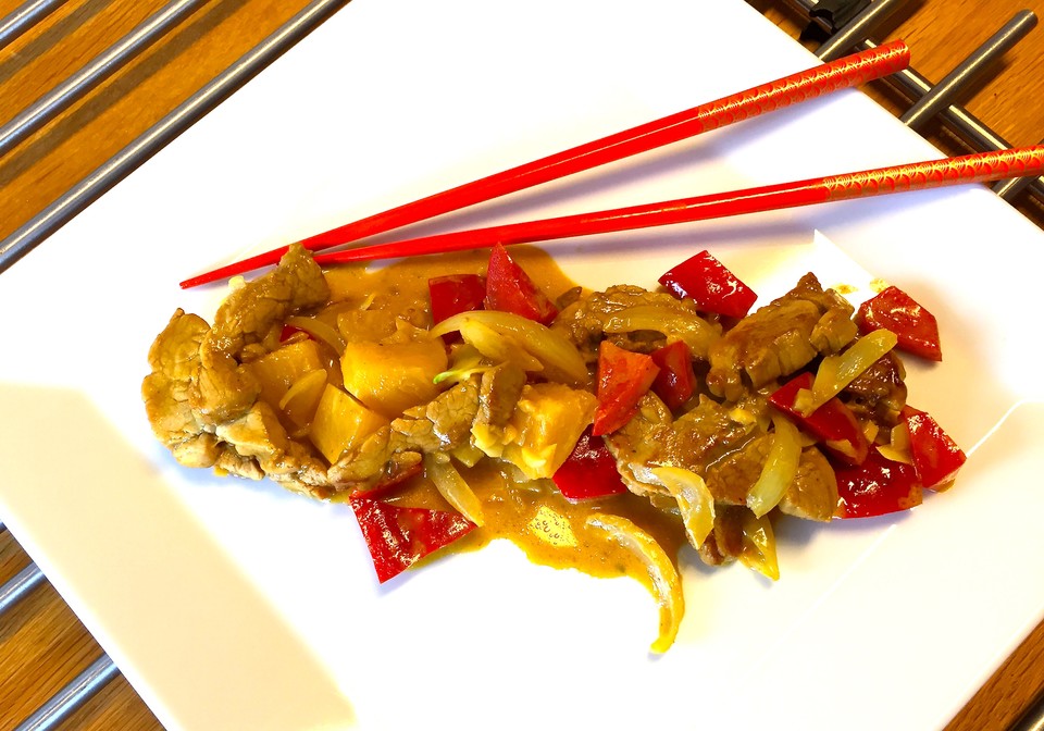 Schnelles Schweinefleisch süß - sauer von Leas-Mama | Chefkoch