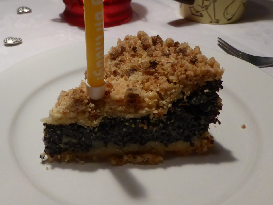 Schneller Mohnkuchen mit Streuseln von Chefkoch-Video | Chefkoch