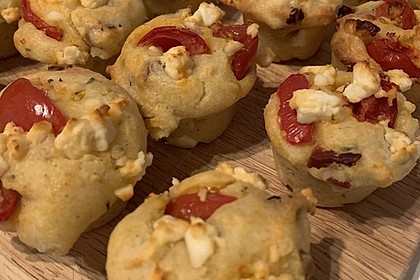 Tomaten-Feta Muffins (Bild)