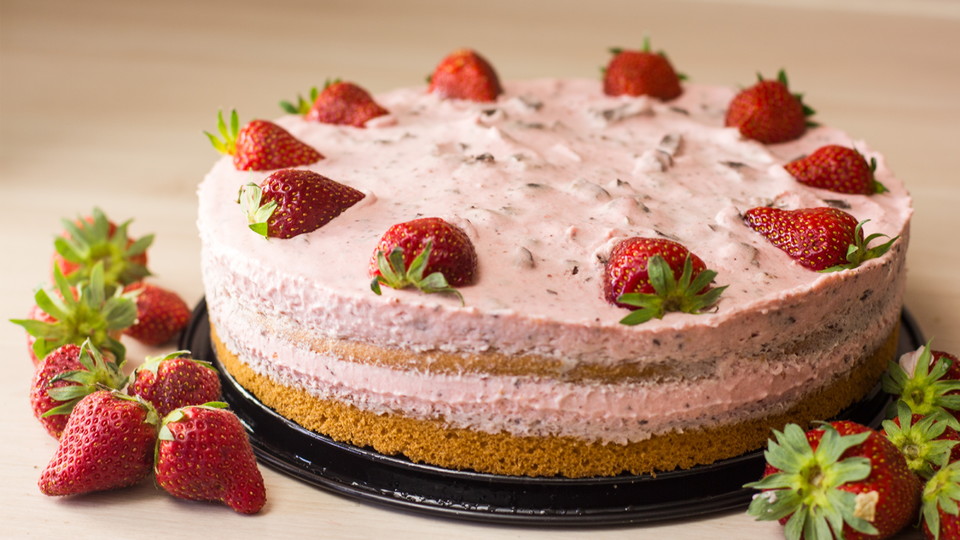Einfache Erdbeer-Sahne-Torte von Any-Blum | Chefkoch