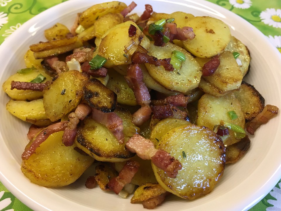 Bratkartoffeln Von Rohen Kartoffeln — Rezepte Suchen