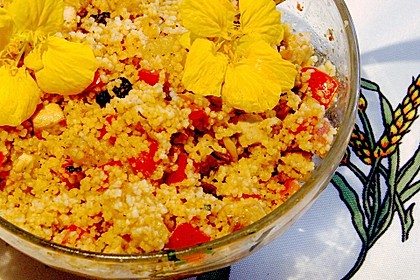 Fruchtiger Taboulé Salat (Bild)