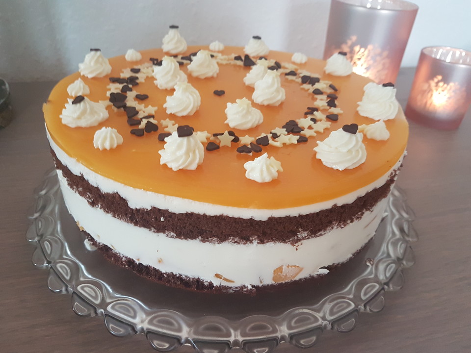 Pfirsich-Joghurt-Torte von _Cherrylein_ | Chefkoch