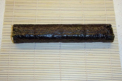 Gerollte Sushi (Makizushi) (Bild)