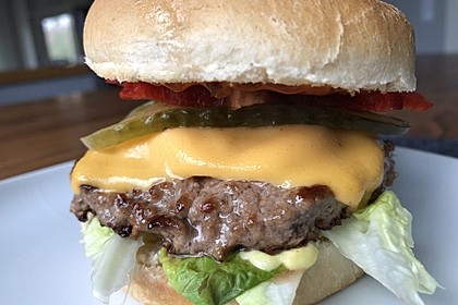 Perfekter Burger-Patty (Bild)